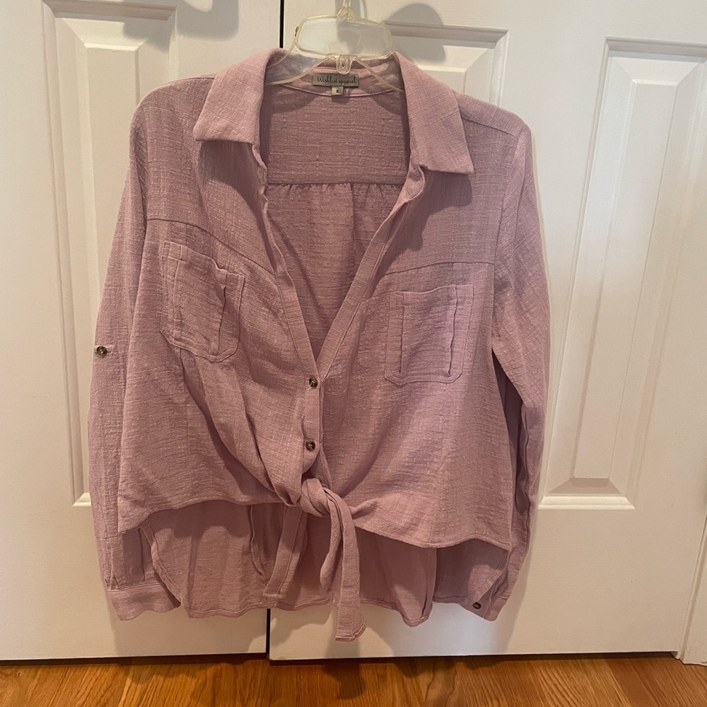 BNWOT purple blouse